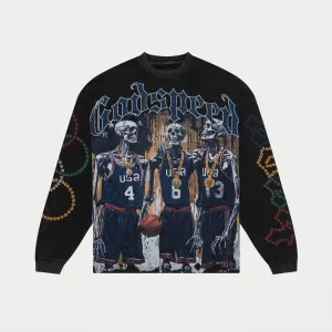 🥇 DreamTeam '24 LS T-Shirt (Vintage Black)