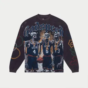 🥇 DreamTeam '24 LS T-Shirt (Vintage Navy)