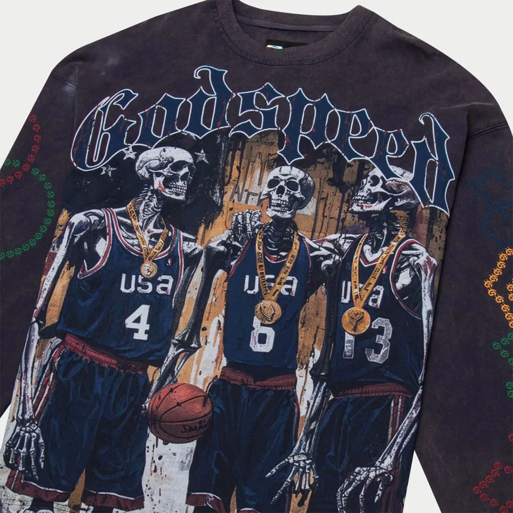 🥇 DreamTeam '24 LS T-Shirt (Vintage Navy)