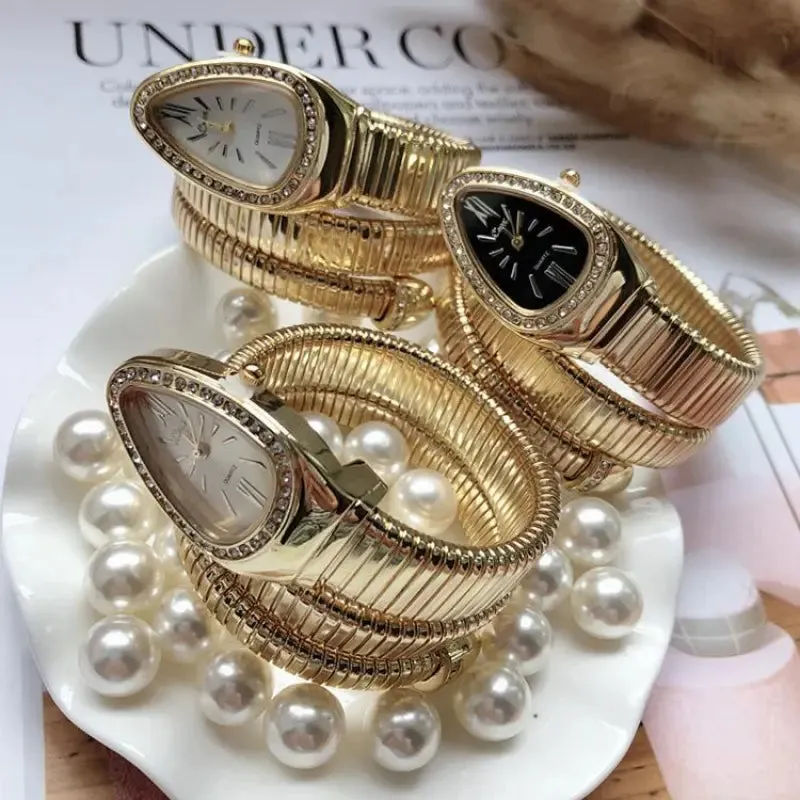 ✨ Luxury Women's Bangle Watch – Elegant, Sleek & High-End ✨
