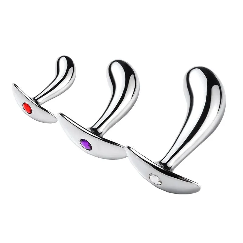 0339M  Prostate Pleaser Stainless Steel Butt Plug