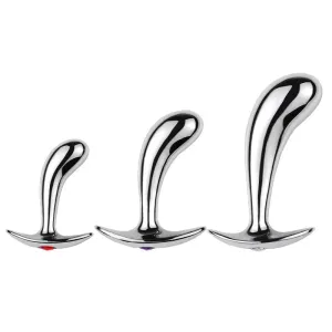 0339M  Prostate Pleaser Stainless Steel Butt Plug