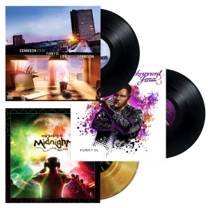 //037// - 3 Album Vinyl Bundle (GOLD) - Funky DL