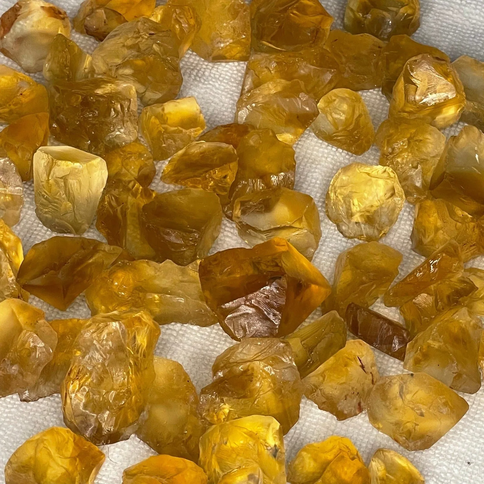 1 Killo Gram Raw Citrine Gemstone for Faceting