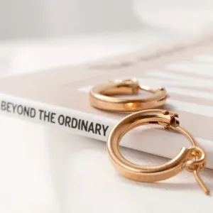 14k Gold Filled Hoop Earrings