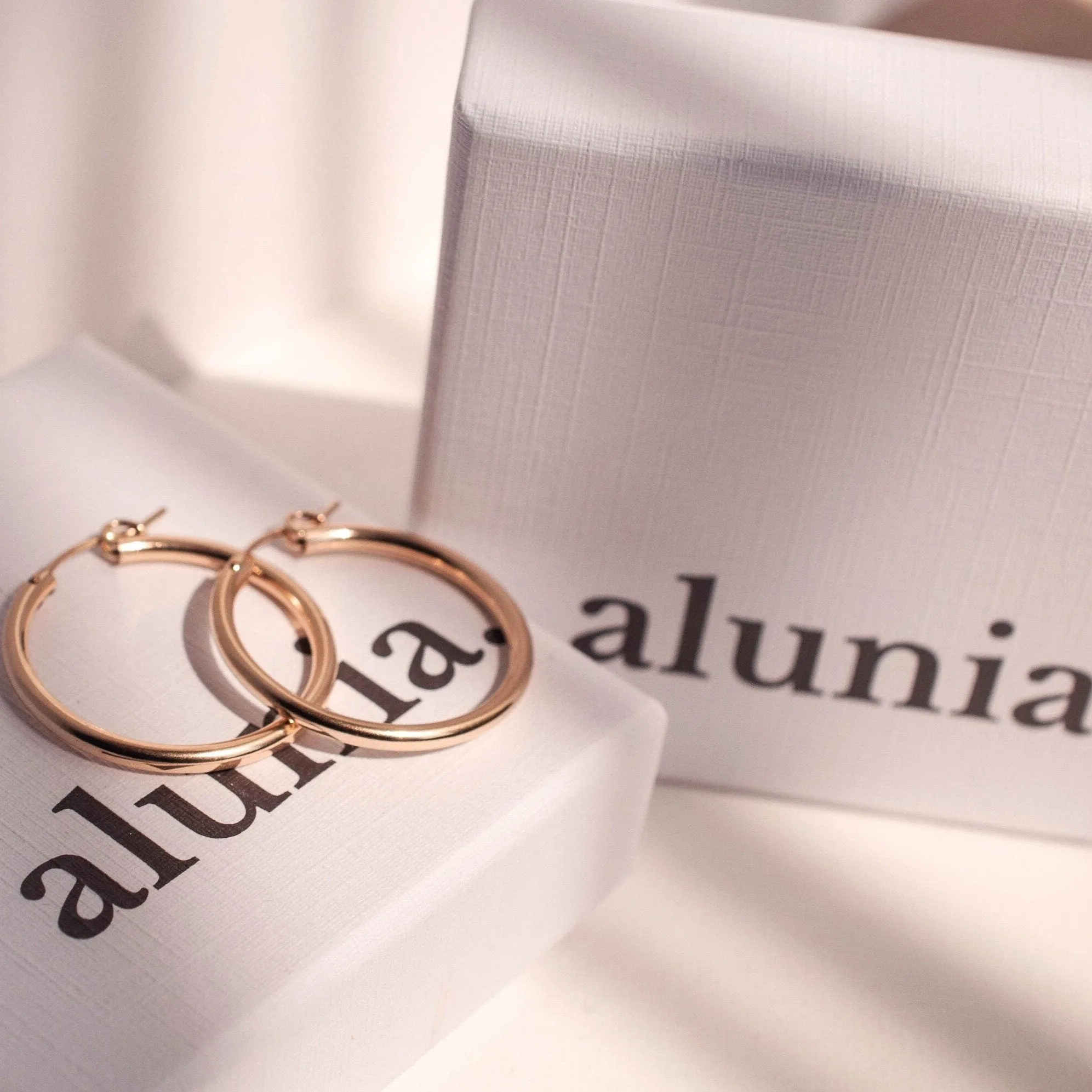 14k Gold Filled Hoop Earrings