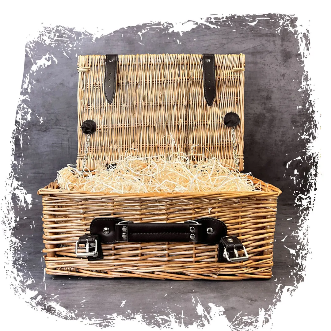14" Luxury Wicker Hamper Basket