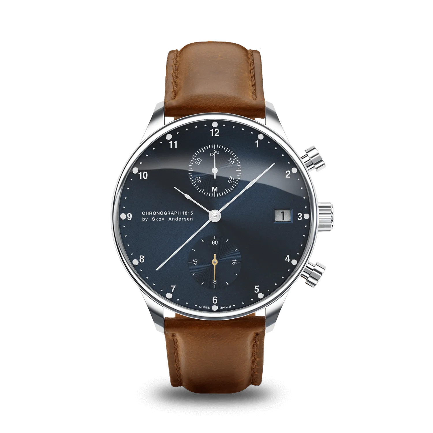 1815 Chronograph, Steel / Blue Sunray (B)
