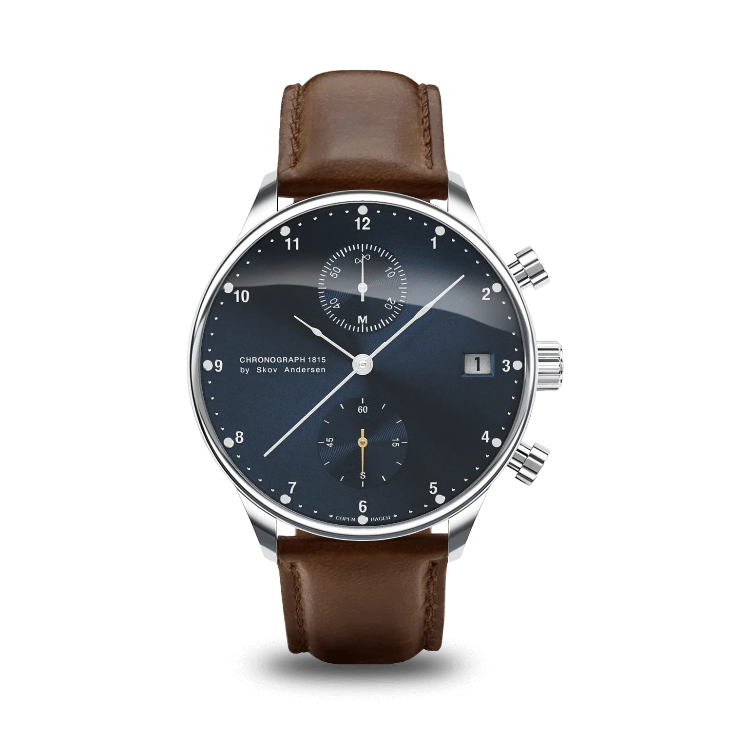 1815 Chronograph, Steel / Blue Sunray (B)