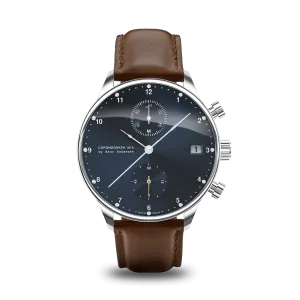 1815 Chronograph, Steel / Blue Sunray (B)