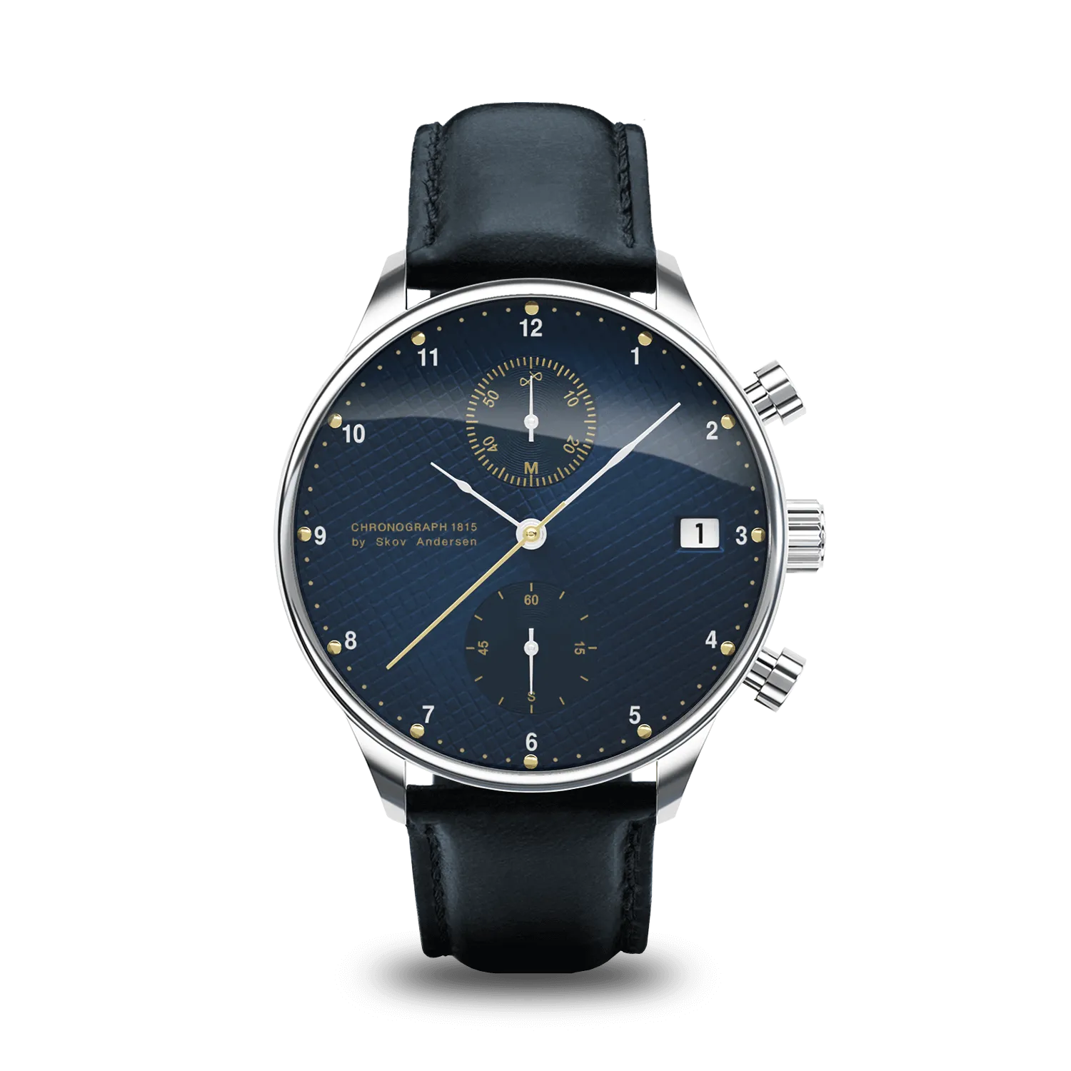 1815 Chronograph, Steel / Blue Turtle