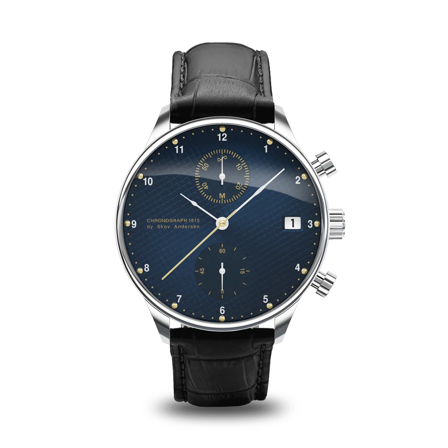 1815 Chronograph, Steel / Blue Turtle