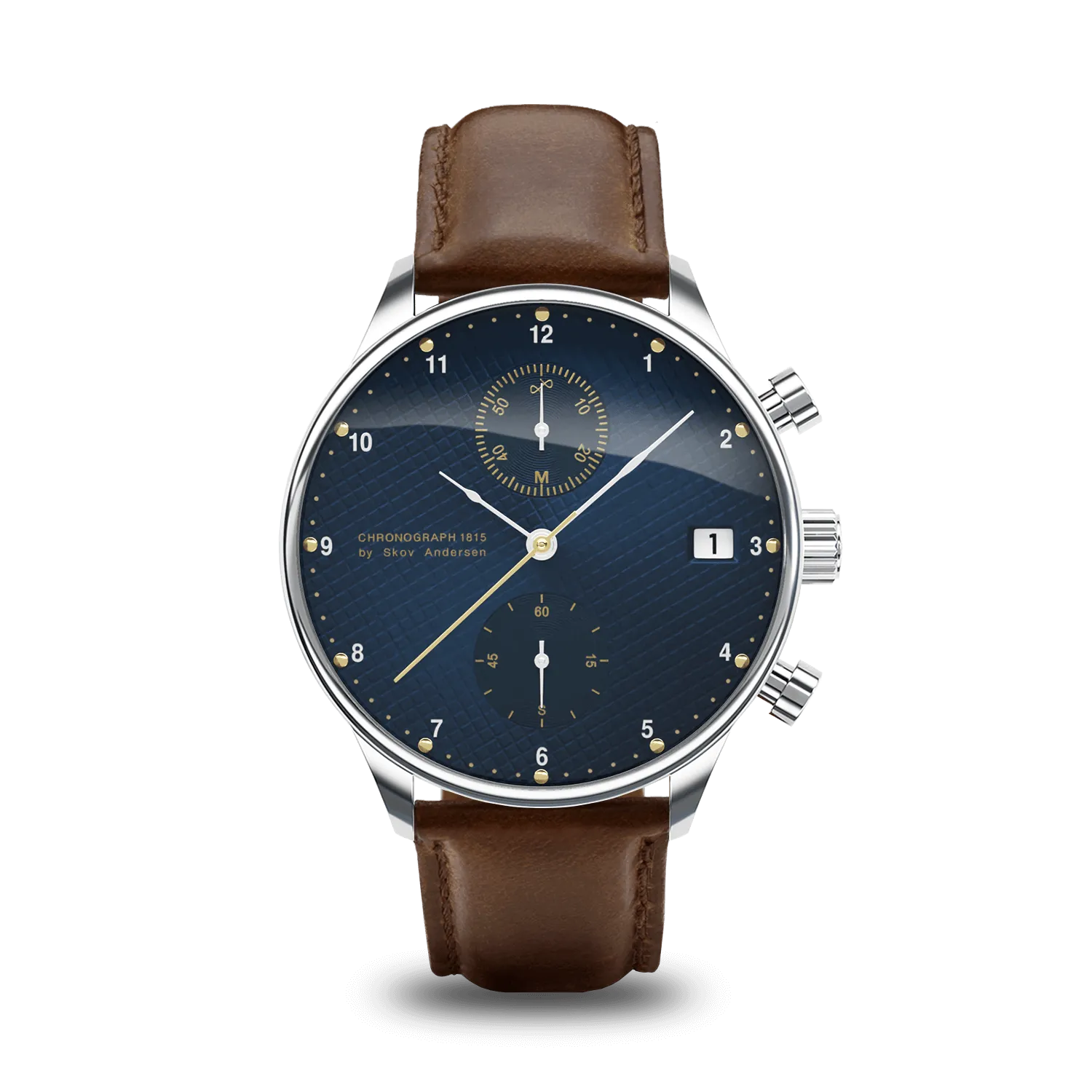 1815 Chronograph, Steel / Blue Turtle