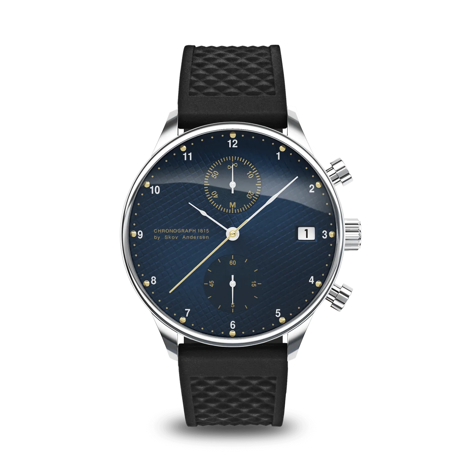 1815 Chronograph, Steel / Blue Turtle