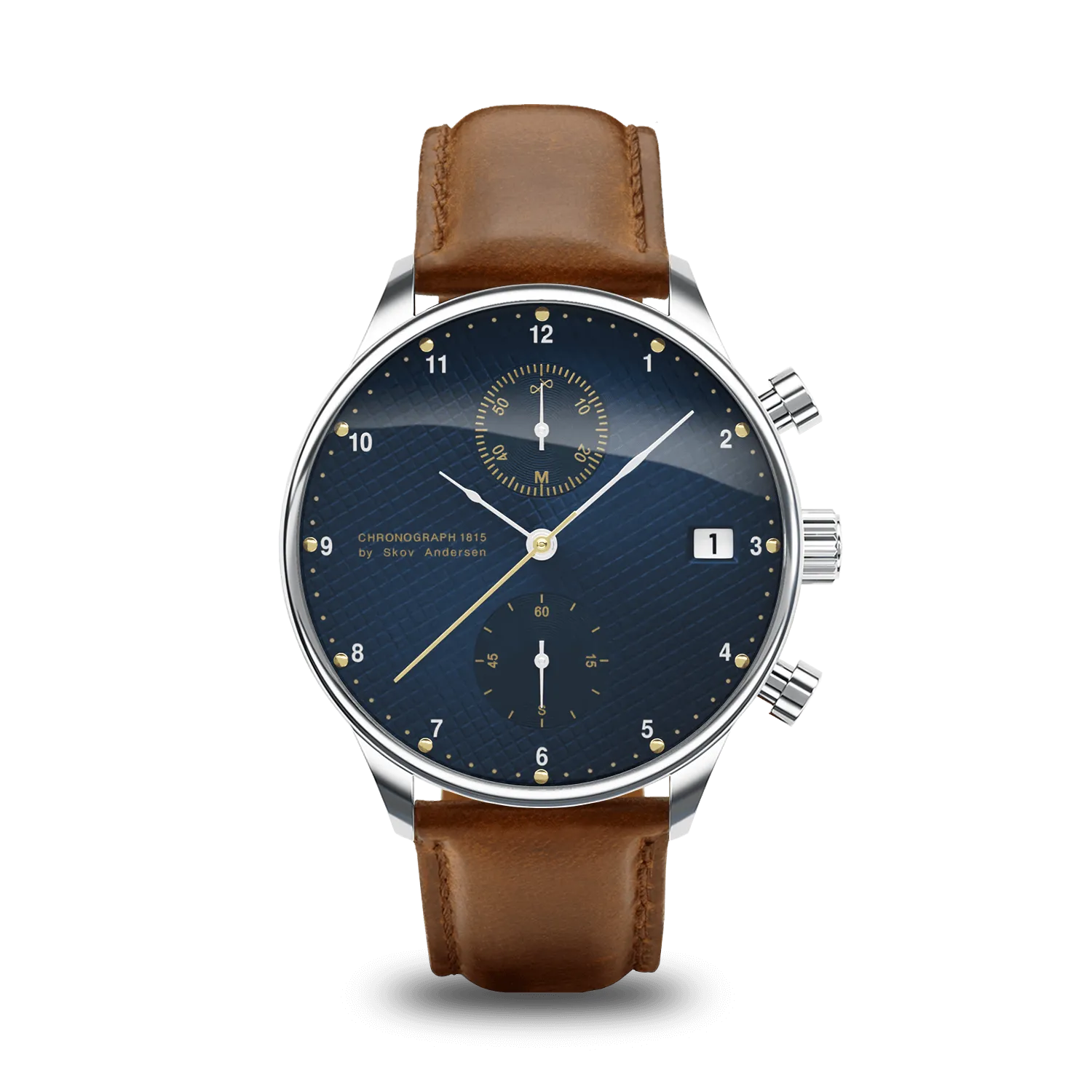 1815 Chronograph, Steel / Blue Turtle