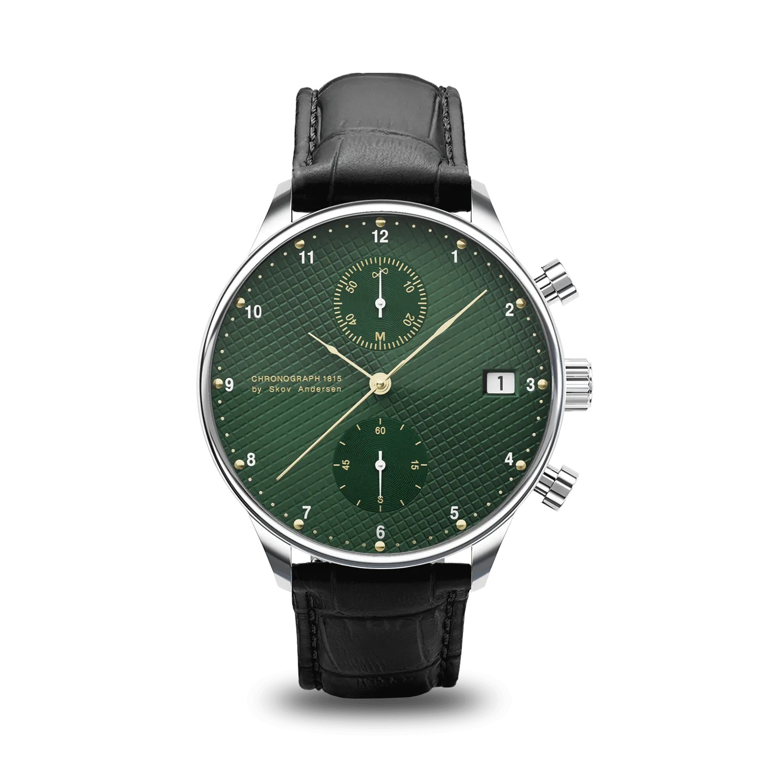 1815 Chronograph, Steel / Green Turtle