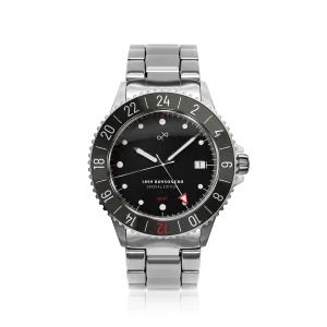 1899 Rossonero GMT, Steel / Black