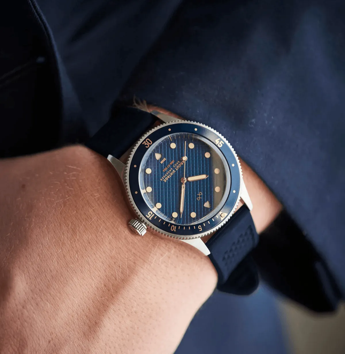 1926 At'sea, Steel / Blue Turtle Vintage (B)