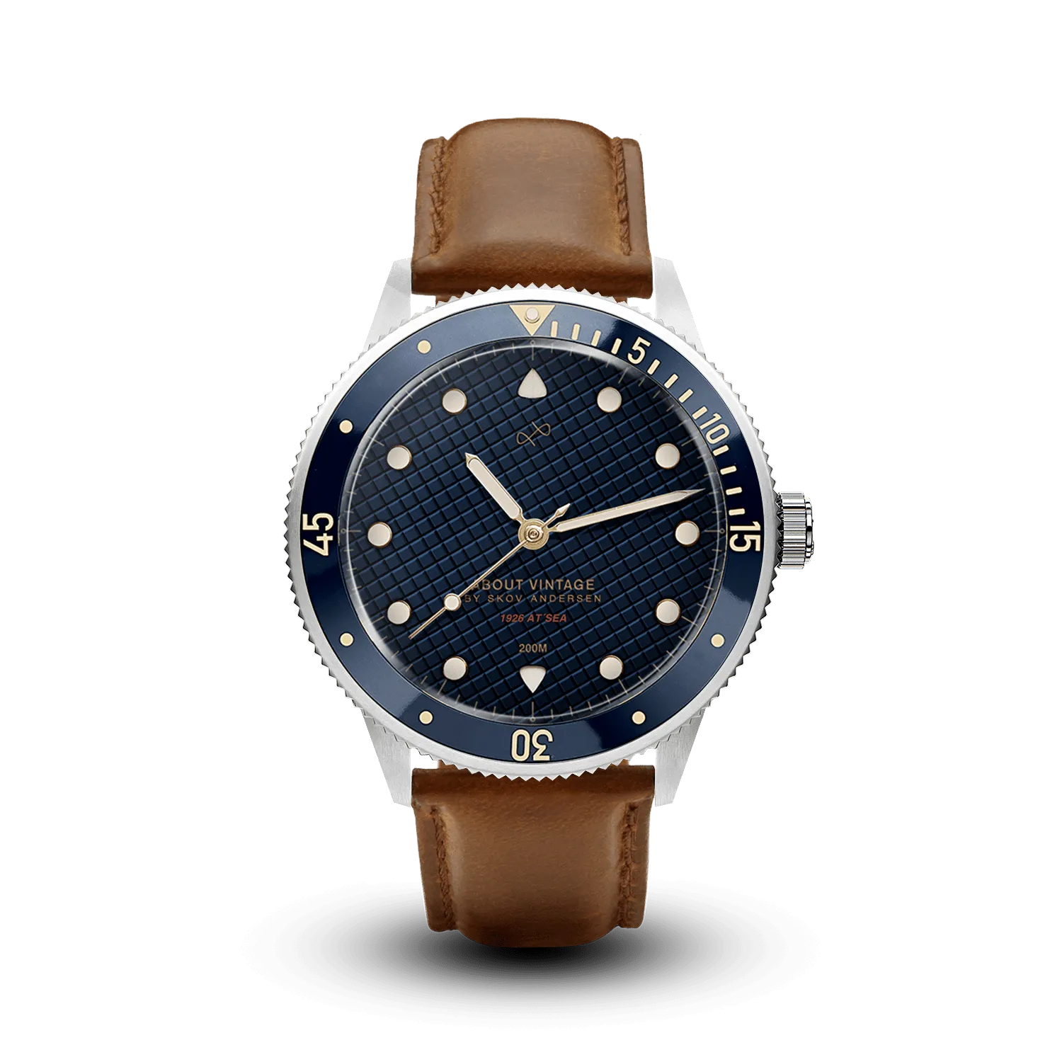 1926 At'sea, Steel / Blue Turtle Vintage (B)
