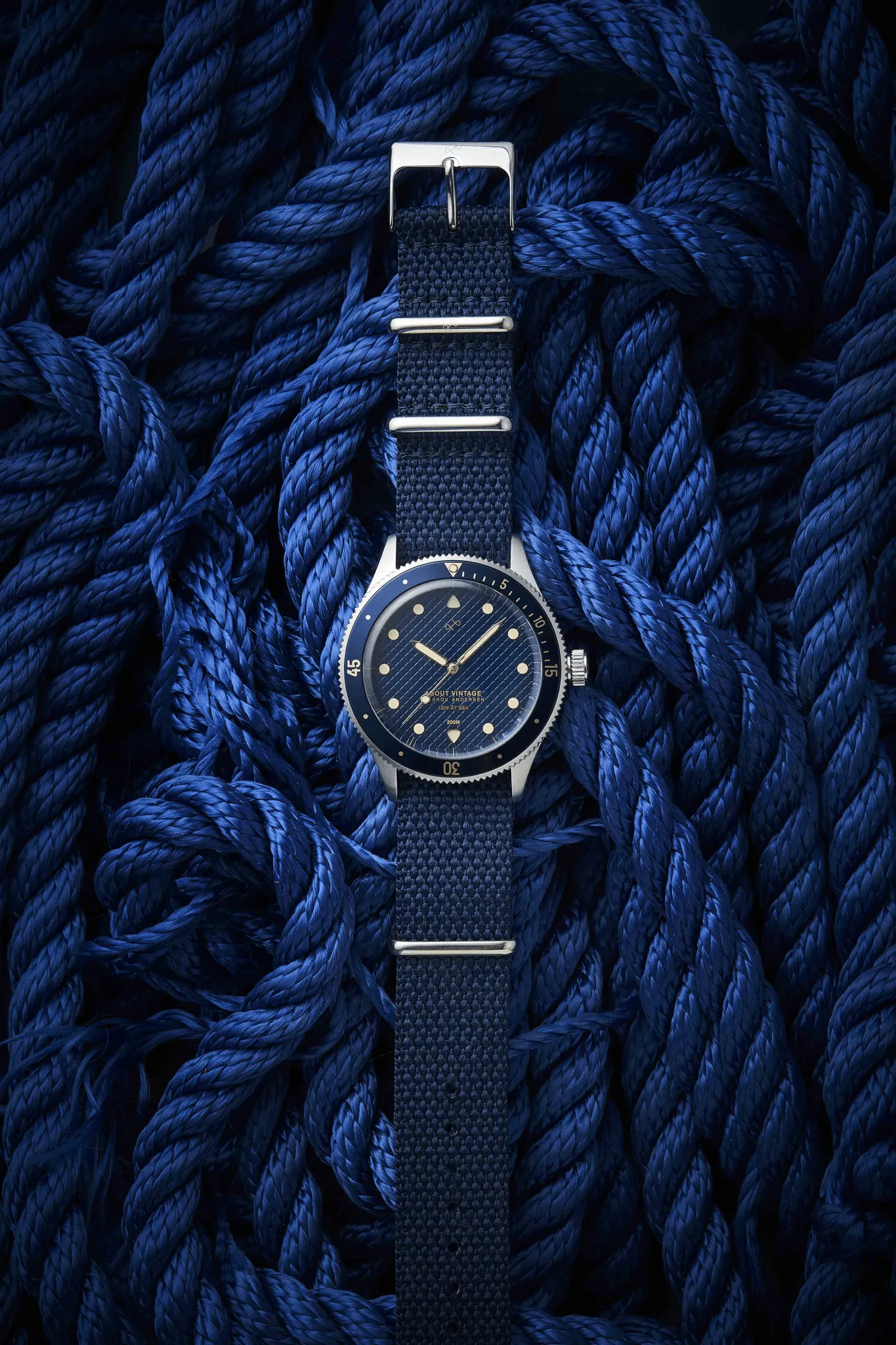 1926 At'sea, Steel / Blue Turtle Vintage (B)