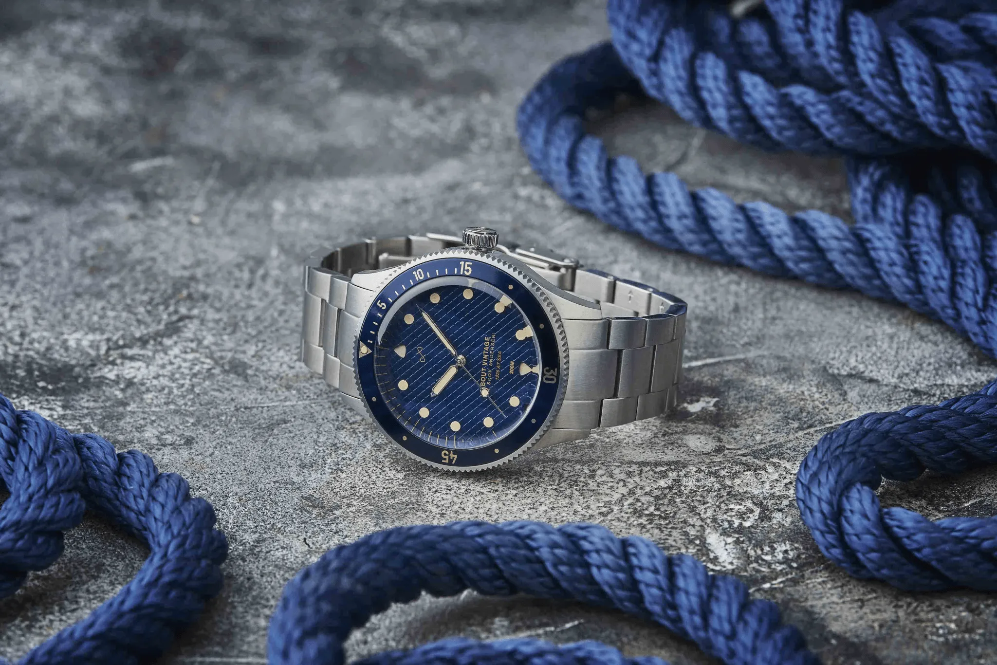 1926 At'sea, Steel / Blue Turtle Vintage (B)