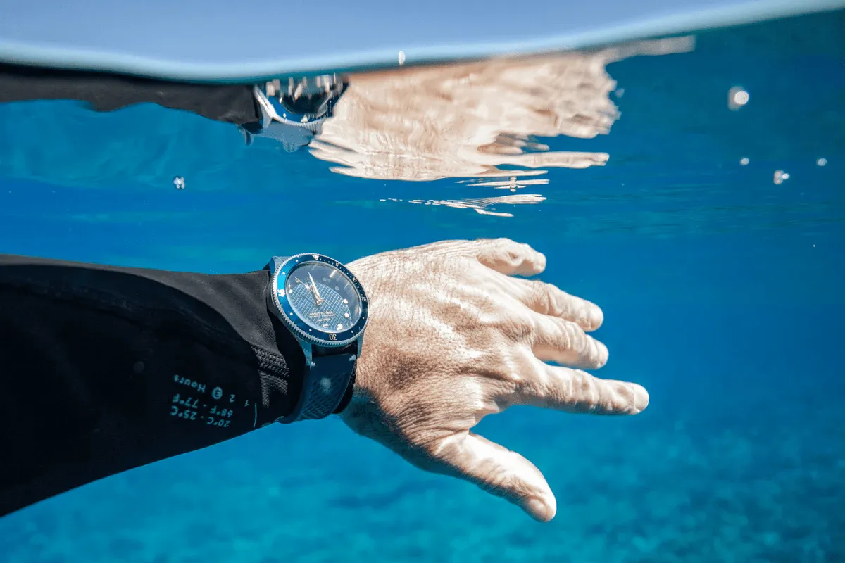 1926 At'sea, Steel / Blue Turtle Vintage (B)