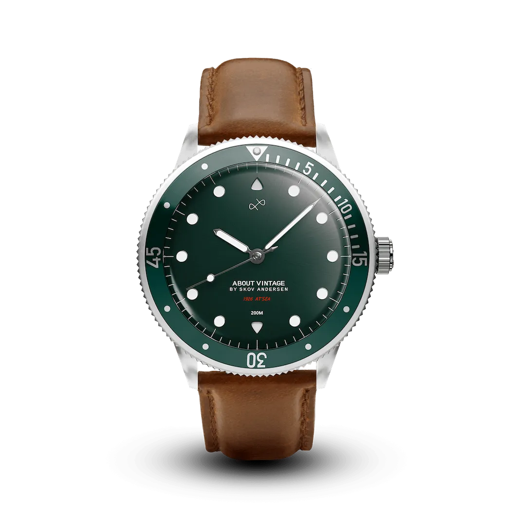 1926 At'sea, Steel / Green Sunray