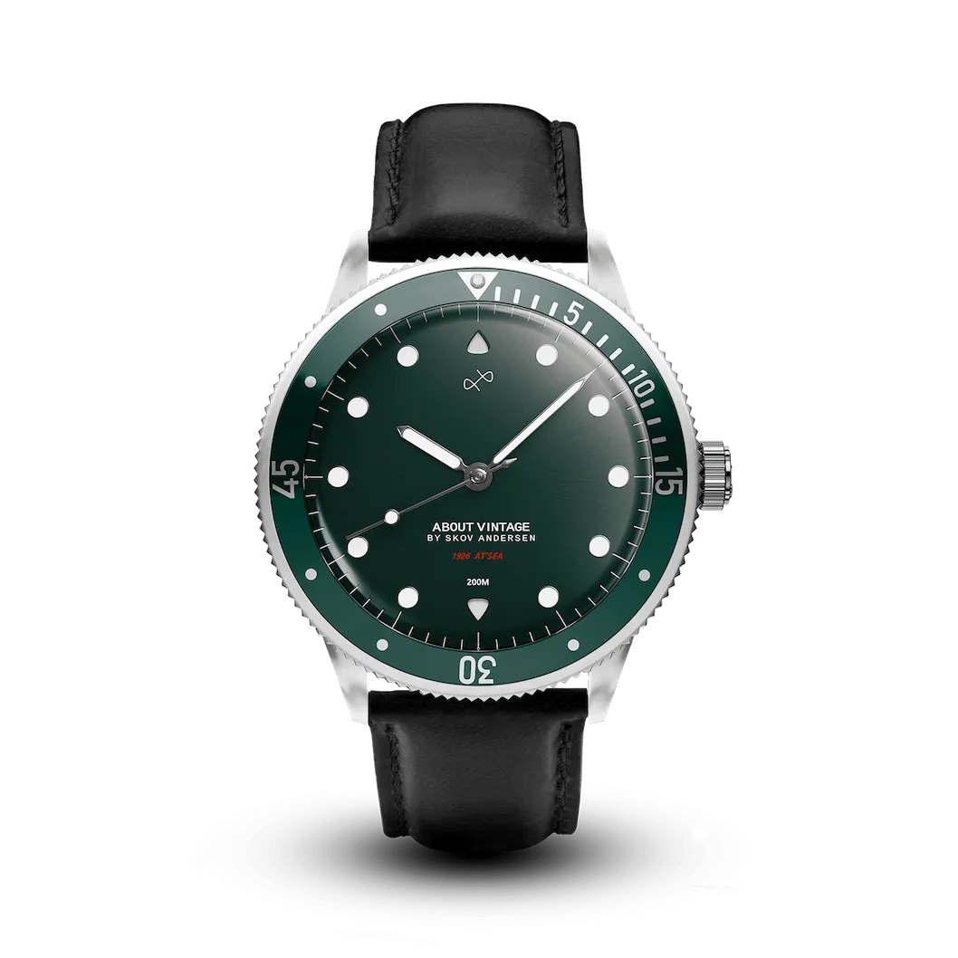 1926 At'sea, Steel / Green Sunray