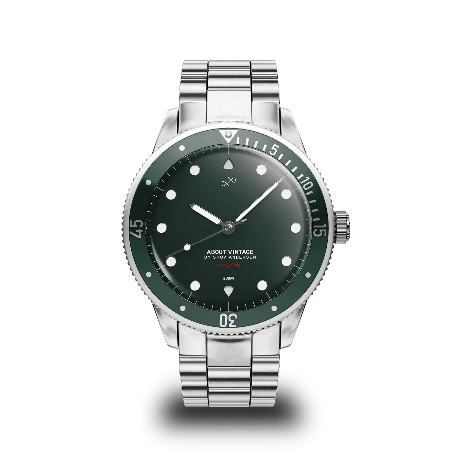 1926 At'sea, Steel / Green Sunray