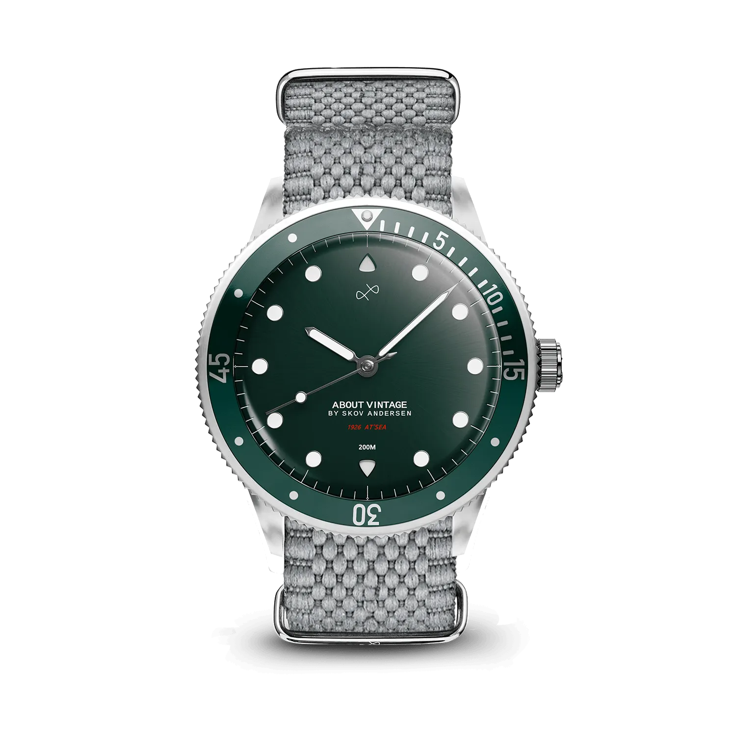 1926 At'sea, Steel / Green Sunray