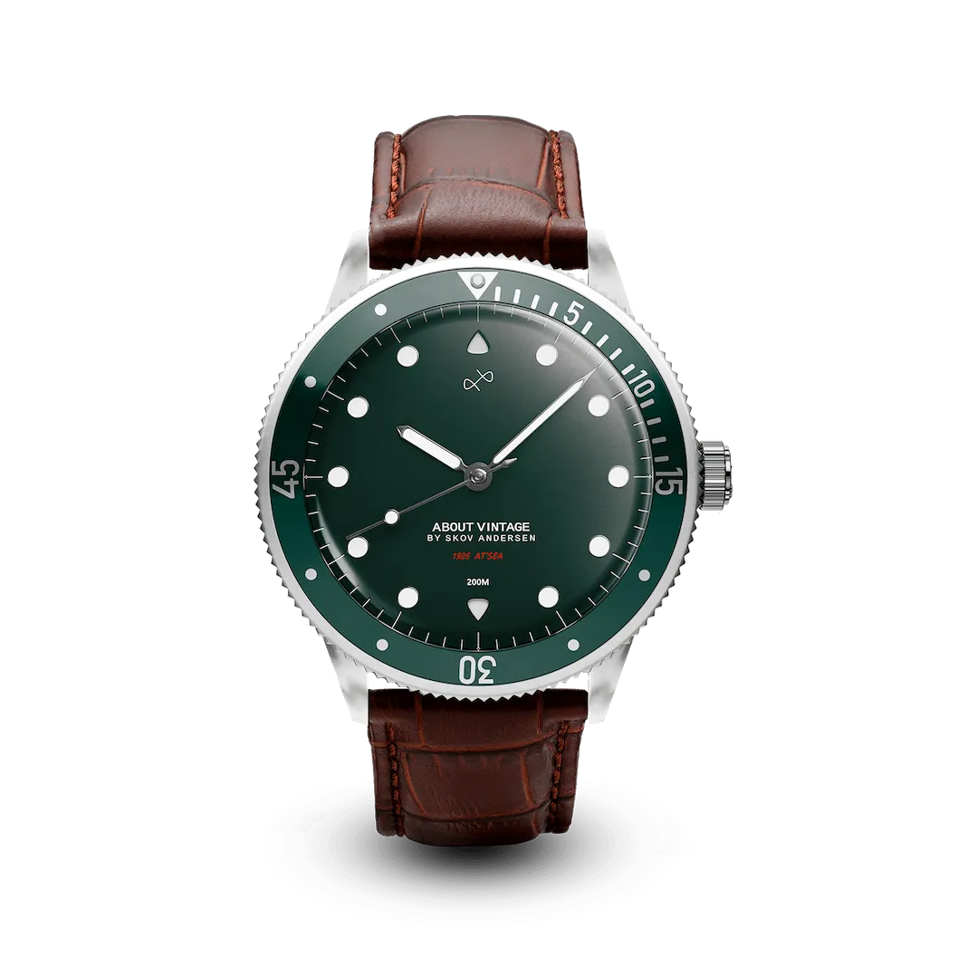 1926 At'sea, Steel / Green Sunray