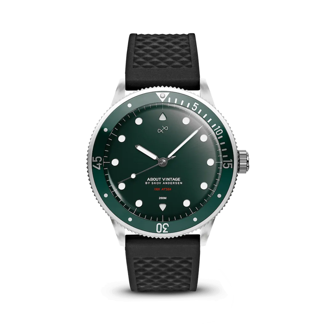 1926 At'sea, Steel / Green Sunray