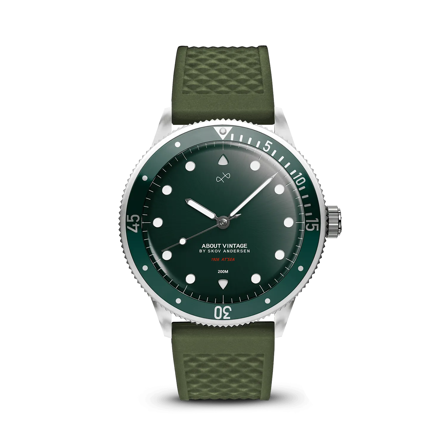 1926 At'sea, Steel / Green Sunray