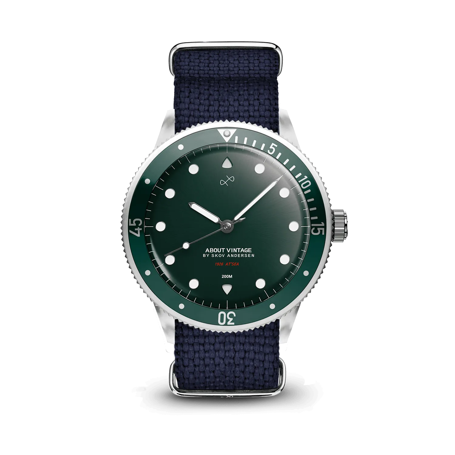 1926 At'sea, Steel / Green Sunray