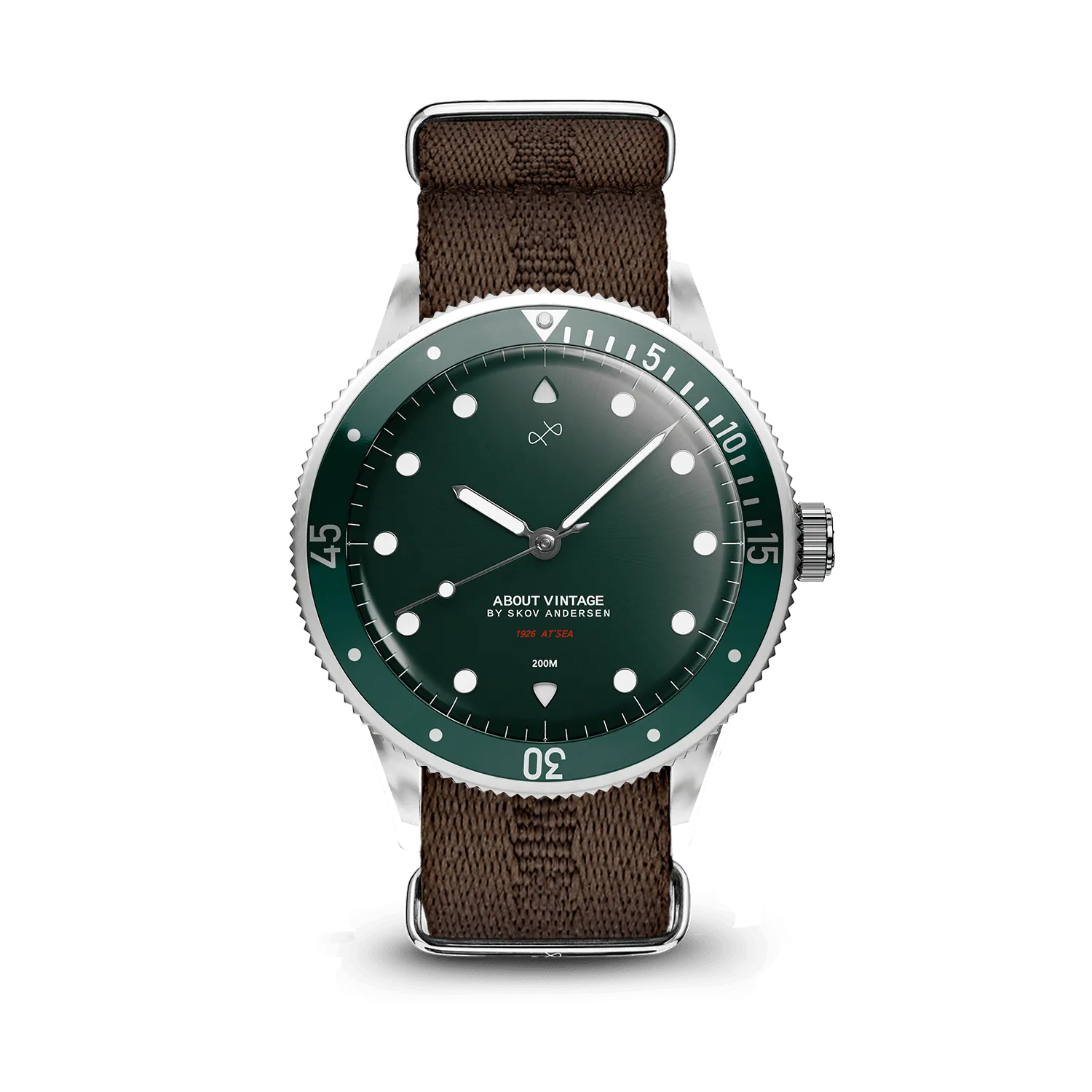 1926 At'sea, Steel / Green Sunray