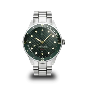 1926 At'sea, Steel / Green Turtle Vintage – 39MM