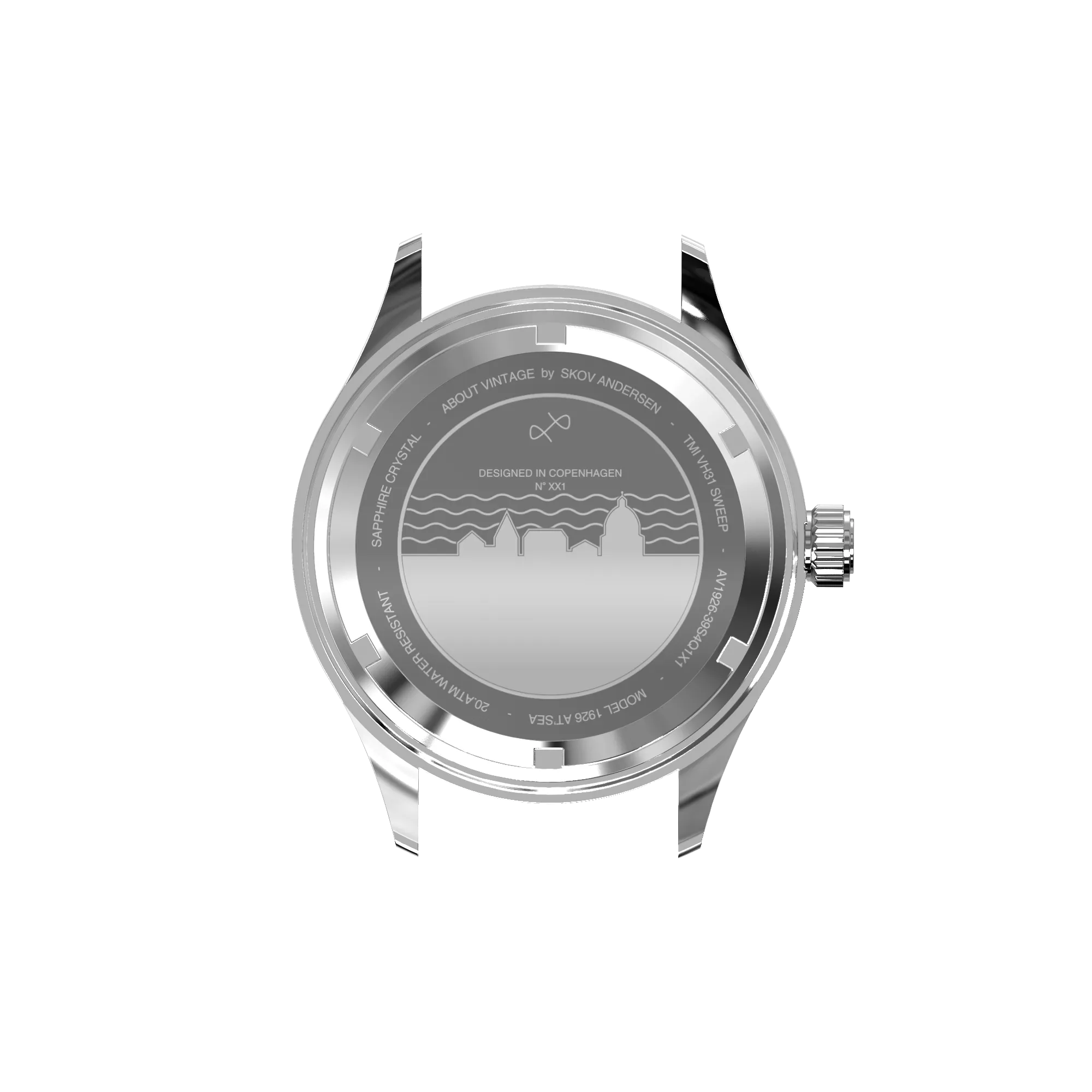 1926 At'sea, Steel / Green Turtle Vintage – 39MM