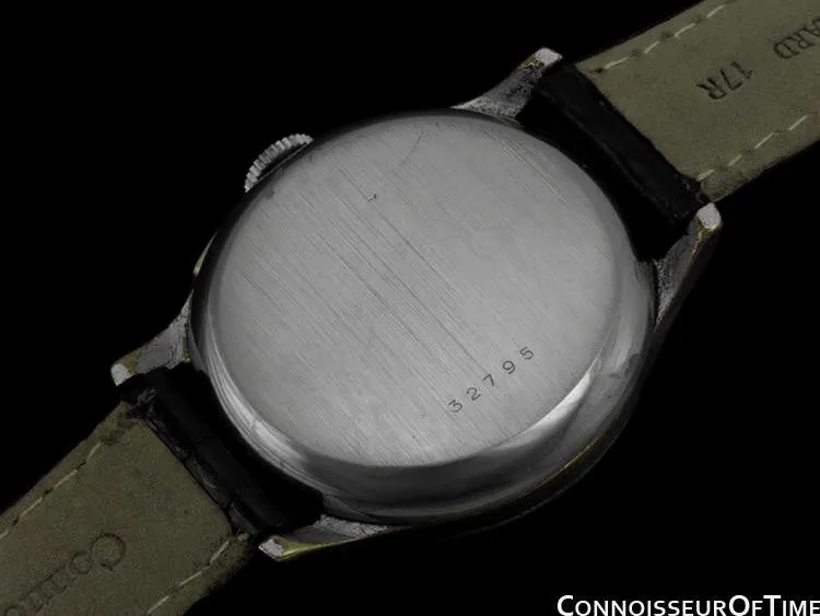 1940's Tudor (Rolex) Vintage Mens Art Deco Small Rose Dress Watch, Ref. 746 - Stainless Steel