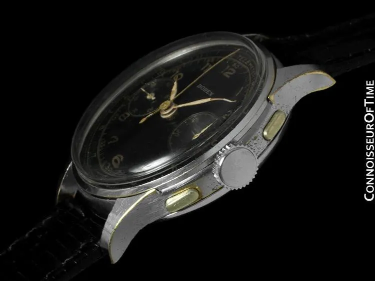 1940's Tudor (Rolex) Vintage Mens Art Deco Small Rose Dress Watch, Ref. 746 - Stainless Steel