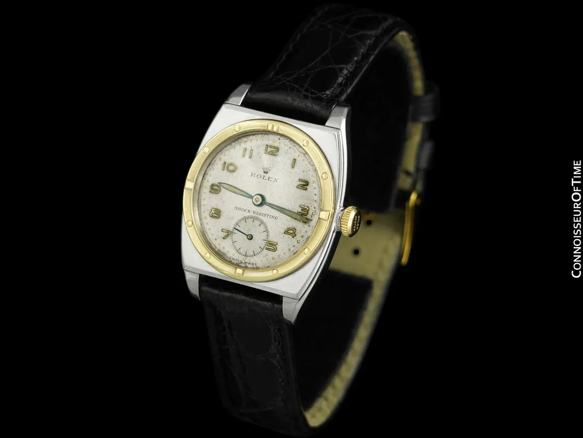1944 Rolex Viceroy Imperial Vintage Ref. 3359 Mens Watch - Stainless Steel & 18K Gold