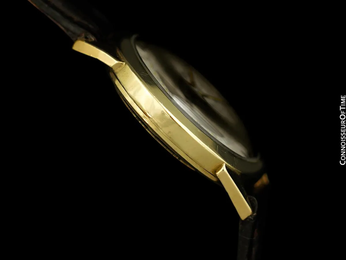 1954 Jaeger-LeCoultre Vintage Calendar Date Mens Watch - 10K Gold Filled