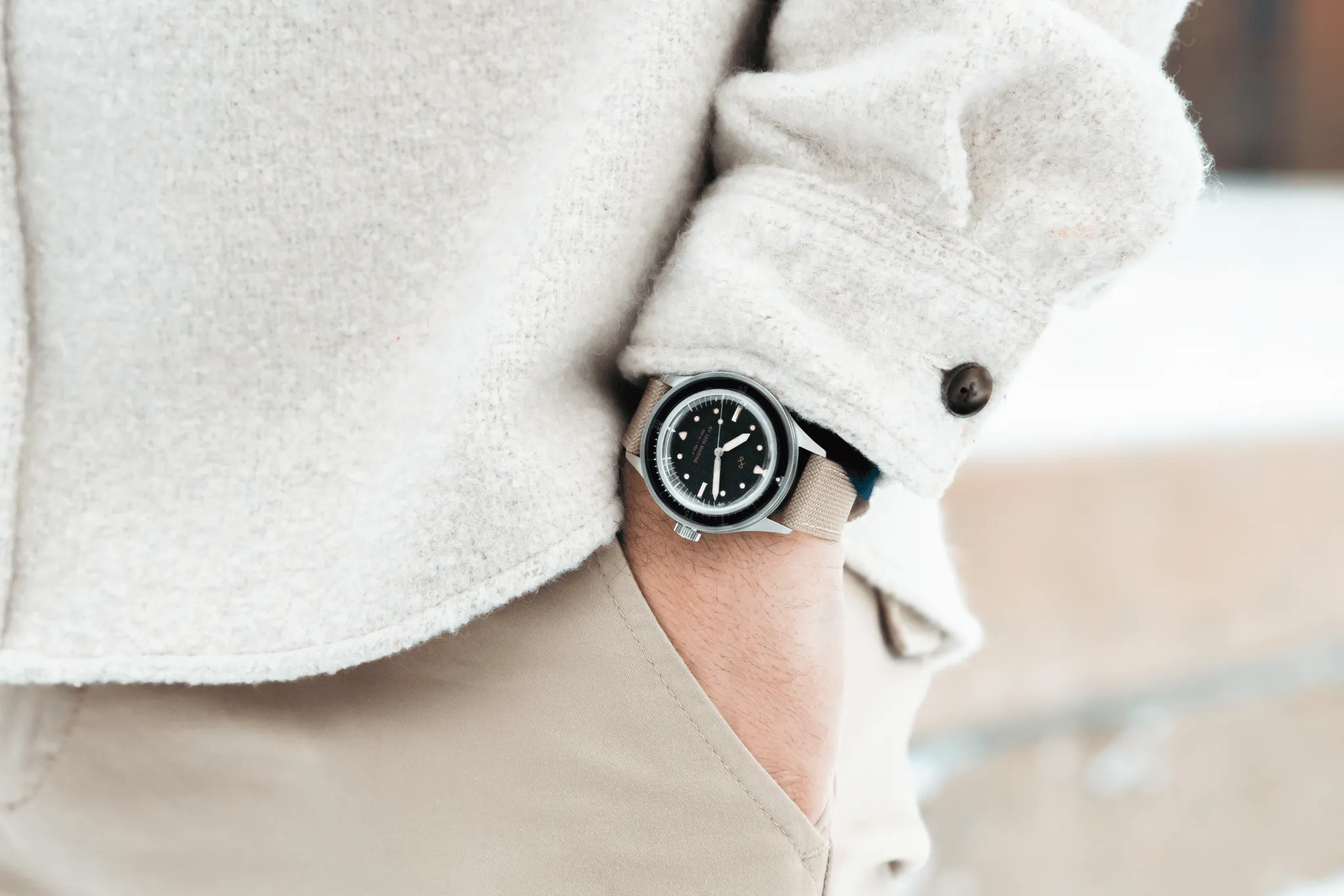 1956 Marine, Steel / Black (B)