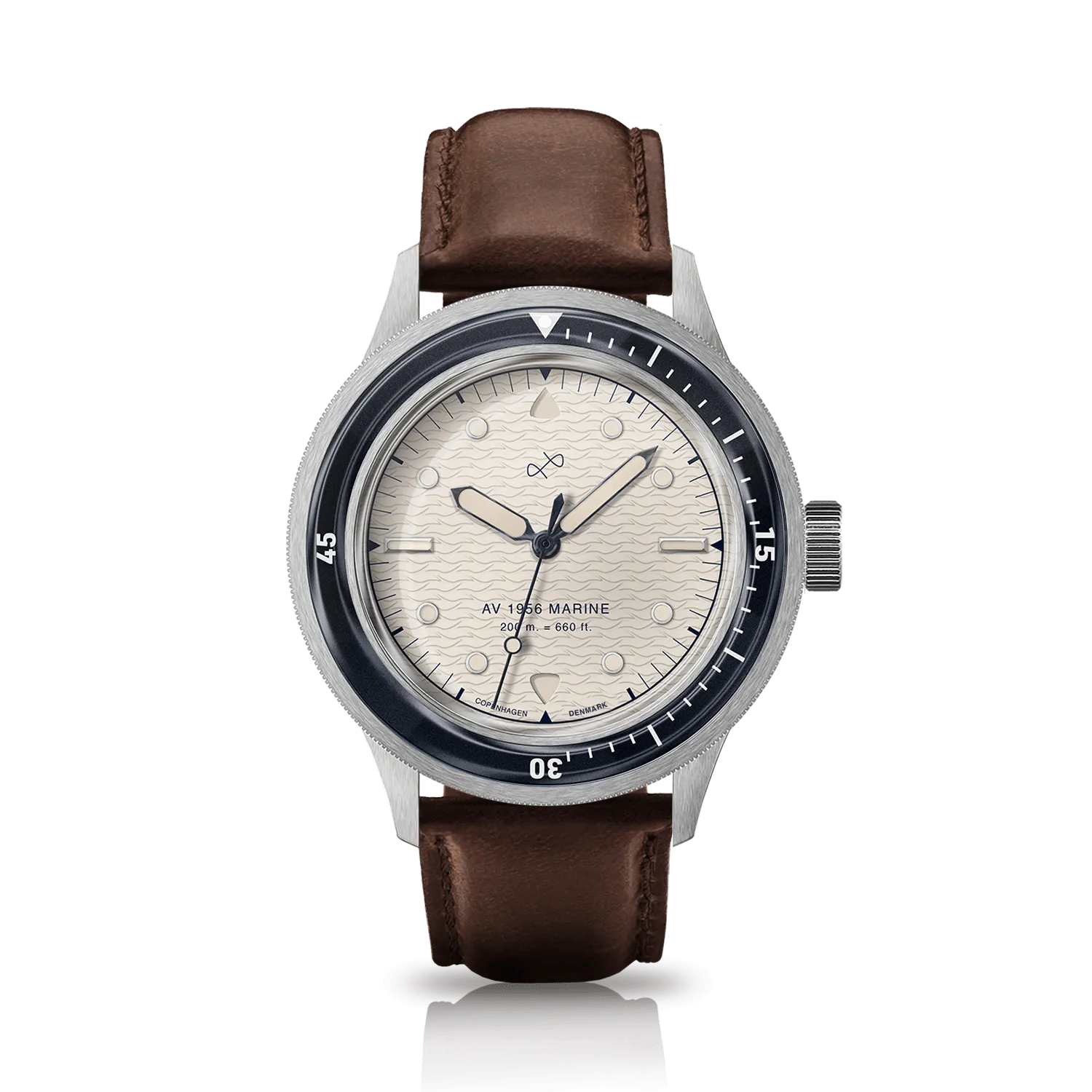 1956 Marine, Steel / Navy & Off White (B)