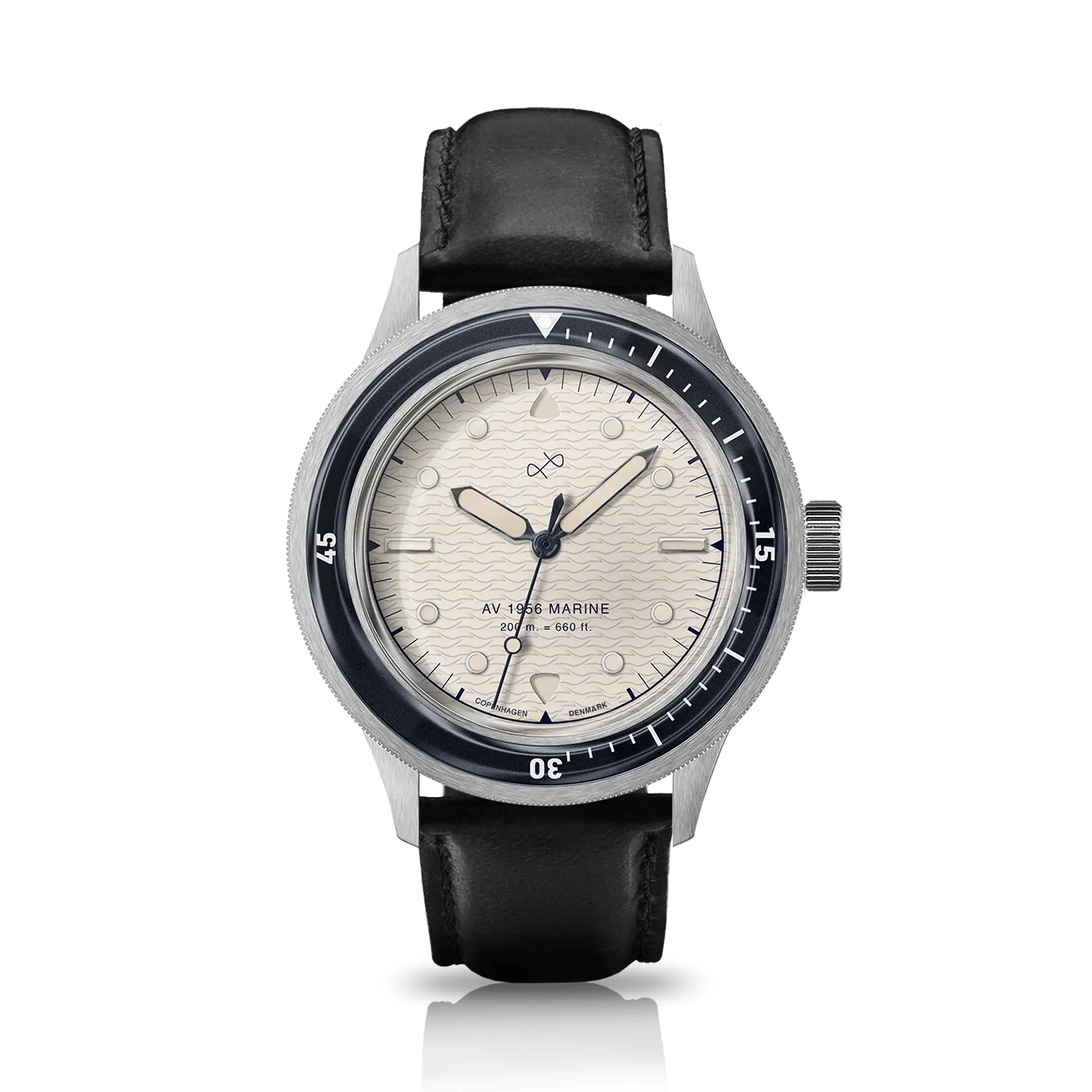 1956 Marine, Steel / Navy & Off White (B)