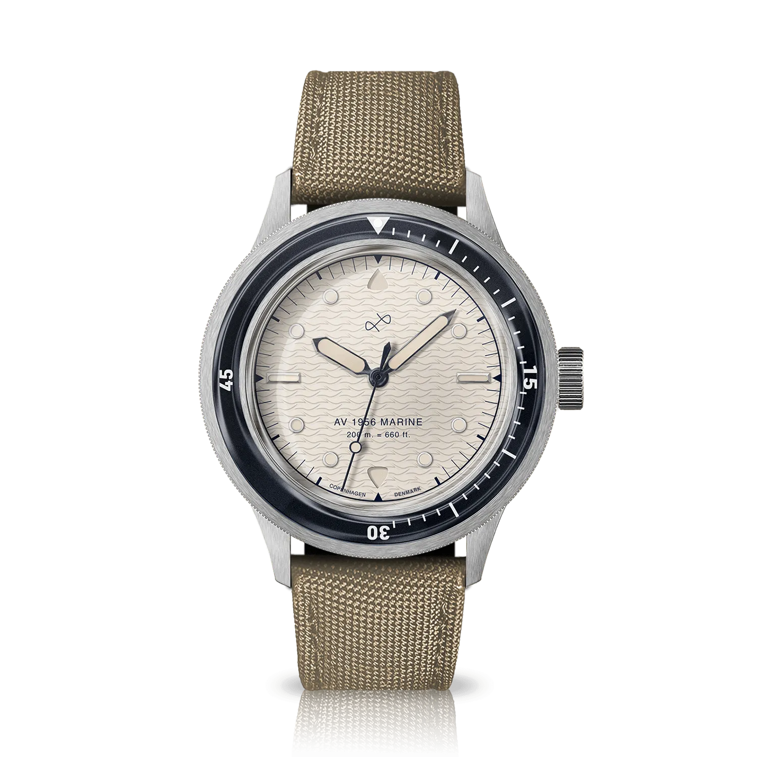 1956 Marine, Steel / Navy & Off White (B)