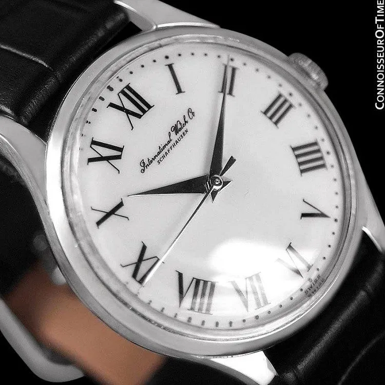 1958 IWC Vintage Mens Watch, Cal. 853 Automatic - Stainless Steel
