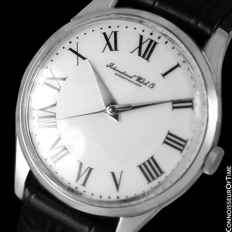 1958 IWC Vintage Mens Watch, Cal. 853 Automatic - Stainless Steel