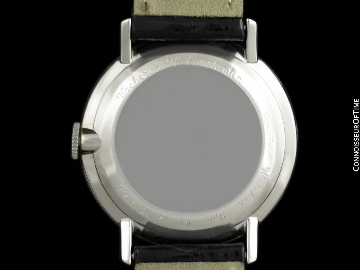 1958 Jaeger-LeCoultre / Vacheron & Constantin Vintage Galaxy Mystery Dial - 14K White Gold & Diamonds