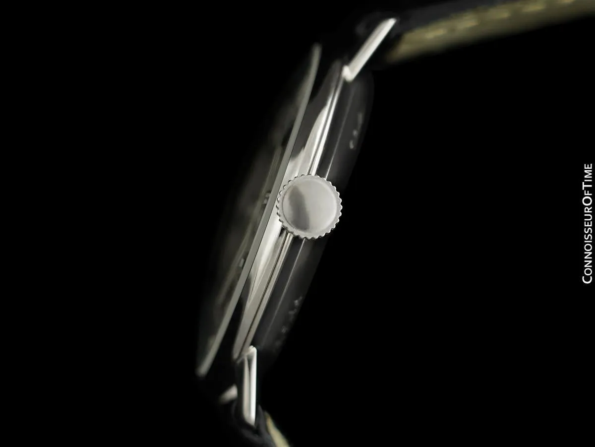 1958 Jaeger-LeCoultre / Vacheron & Constantin Vintage Galaxy Mystery Dial - 14K White Gold & Diamonds