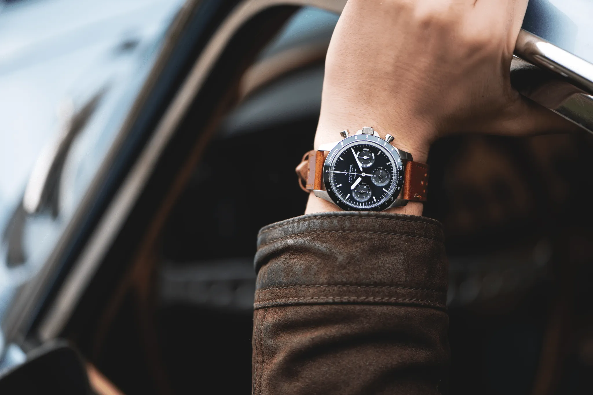 1960 Racing Chronograph, Steel / Midnight Blue (B)